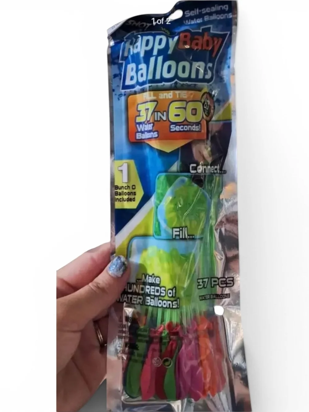 Water Balloons Multipack - Assorted Bright Colors 48 Pack Bundle